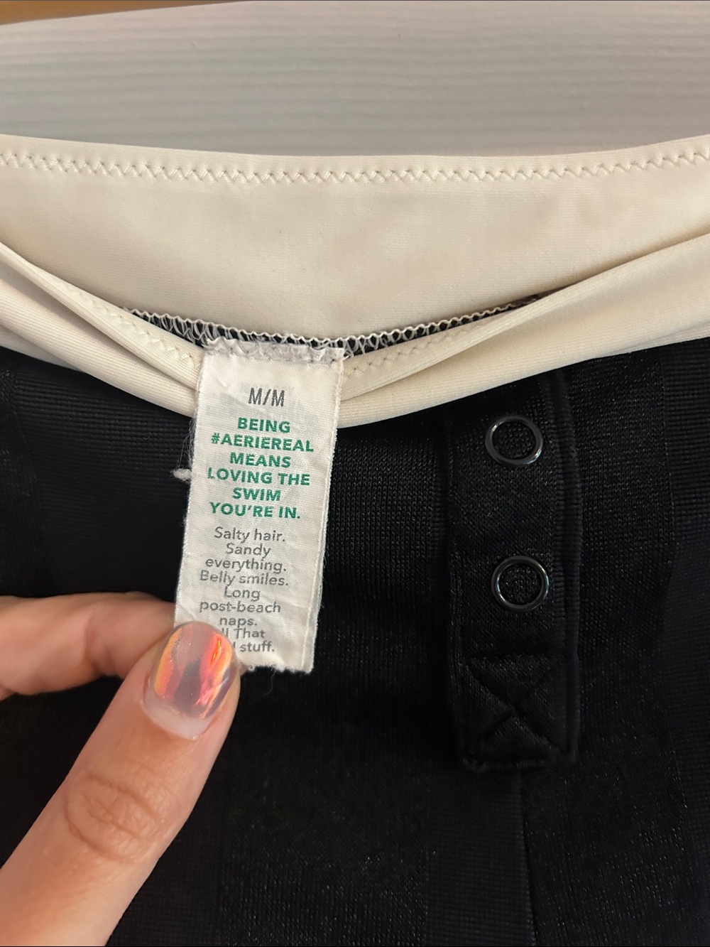 aerie retro style sand scoop bikini - Picture 4 of 10